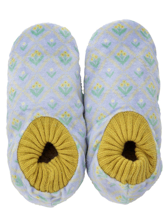 靴下とスリッパのいいとこ取りルームシューズ　