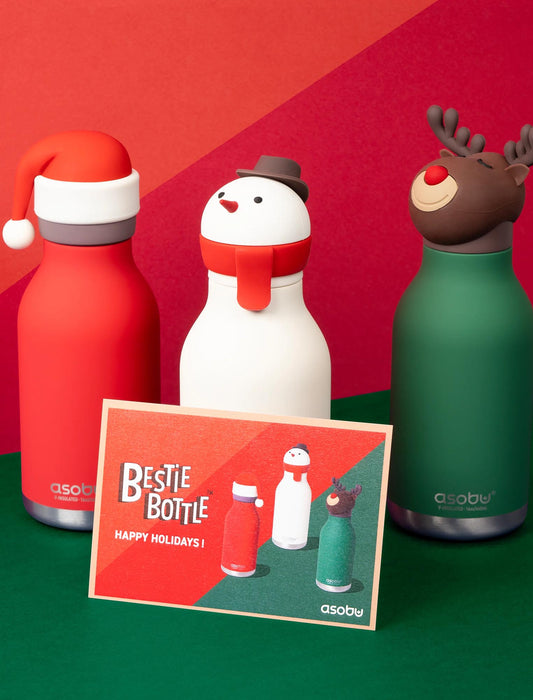 ＜asobu＞ステンレスキャラクター Holiday Bottle