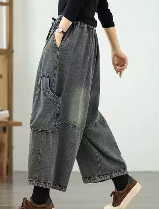 【近日入荷】リラックスデニム上下セット※12月中旬入荷予定　