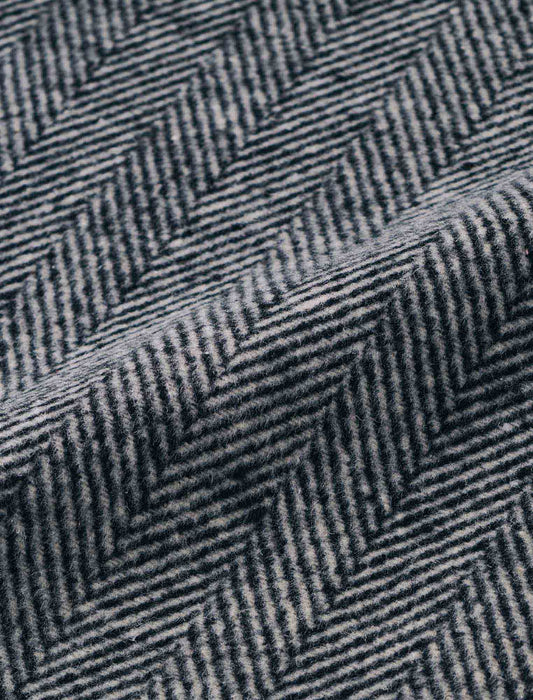 【受注】ヘリンボーン柄ロングジャケット