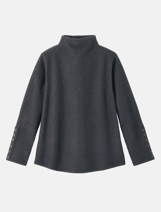 【受注】袖ボタン付プルオーバー2色組