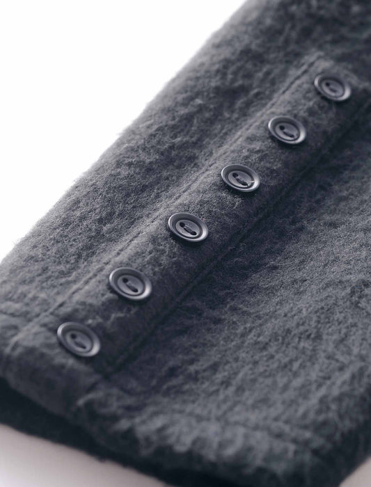 【受注】袖ボタン付プルオーバー2色組