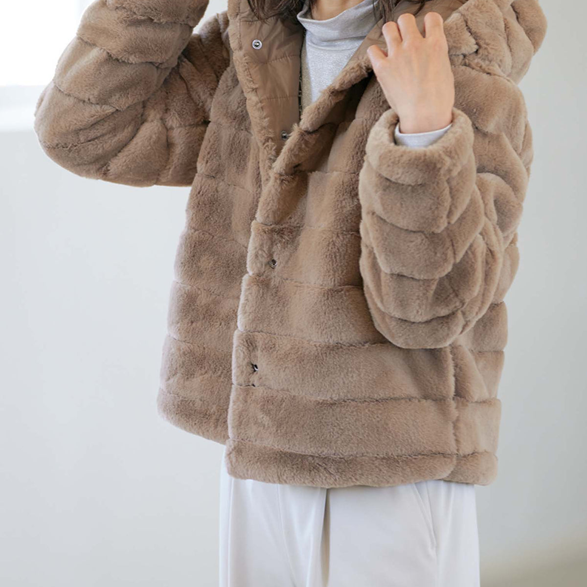 受注】エコファーリバーシブルショートコート | Northmall（ノース