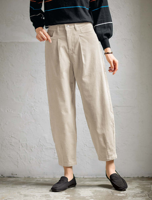 【受注】コーデュロイのコクーンパンツ