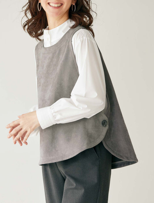 【受注】サイドボタン配色ベスト