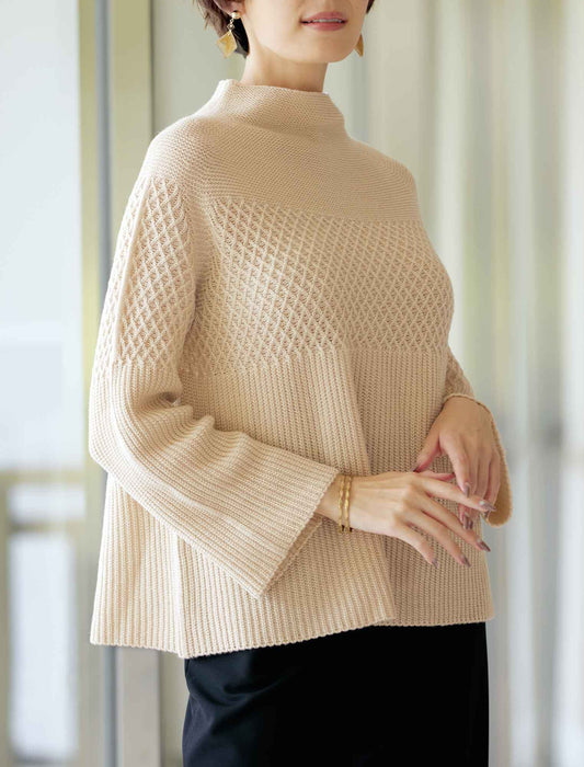 【受注】ホールガーメントニットプルオーバー