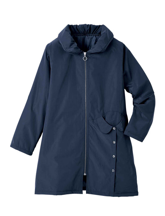 【受注】衿風デザインポケット中わたコート