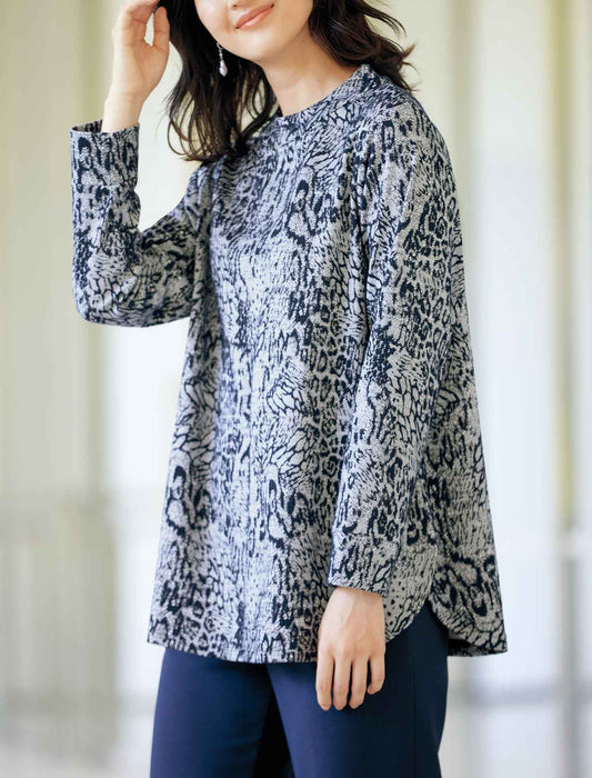 【受注】ジャカード素材プルオーバー