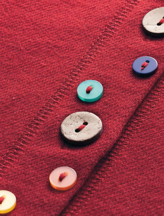 【受注】多ボタンカットソーカーディガン