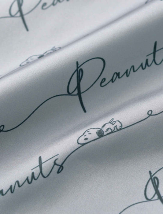 【受注】ピーナッツスヌーピーロゴプリントブラウス