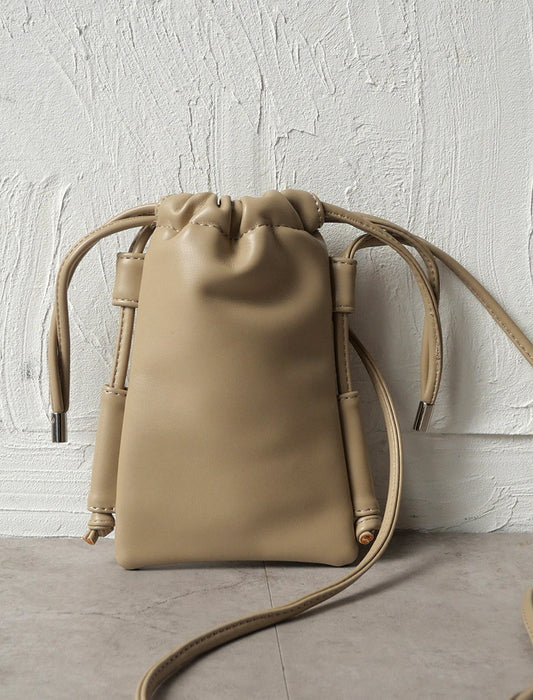 巾着ポシェット