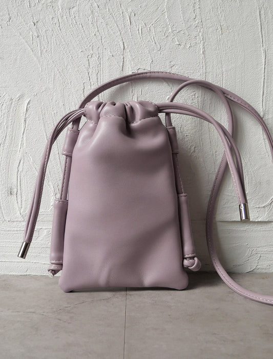 巾着ポシェット