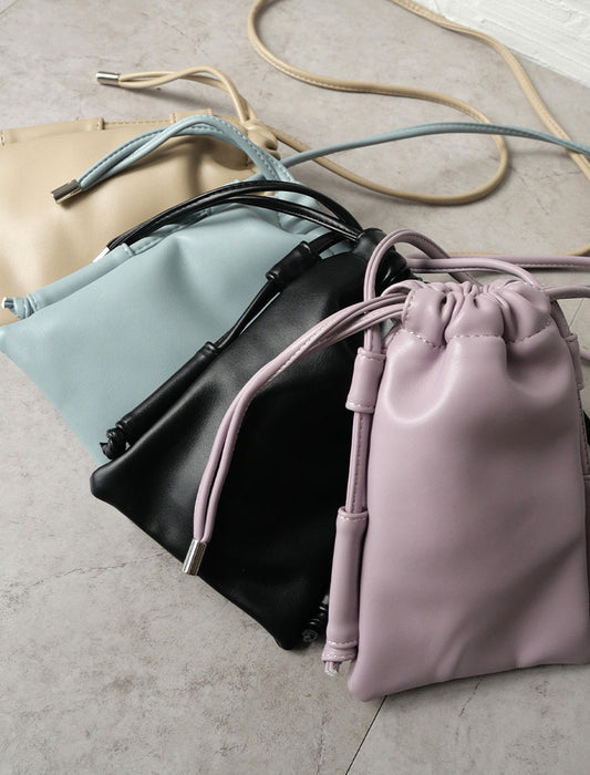 巾着ポシェット