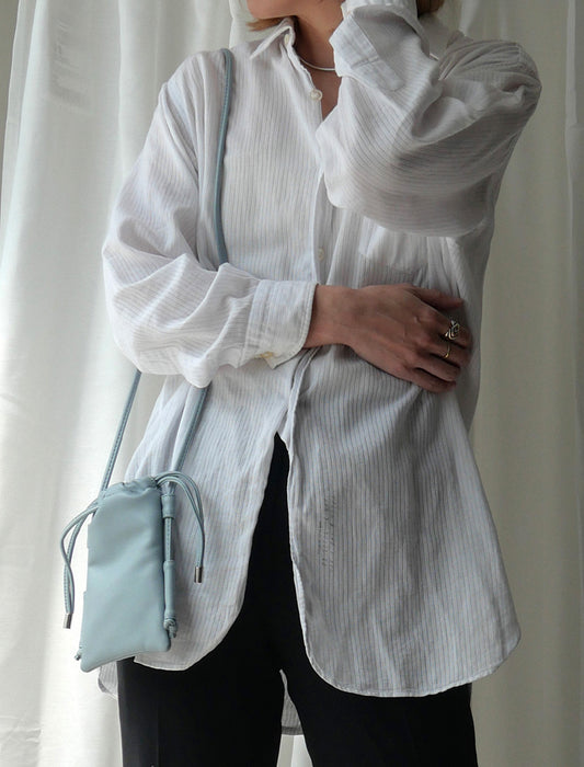 巾着ポシェット