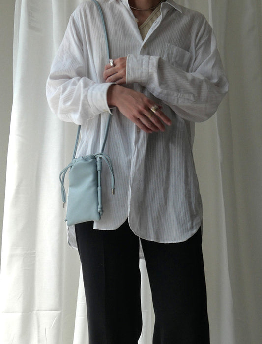 巾着ポシェット