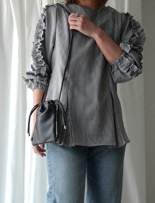 巾着ポシェット