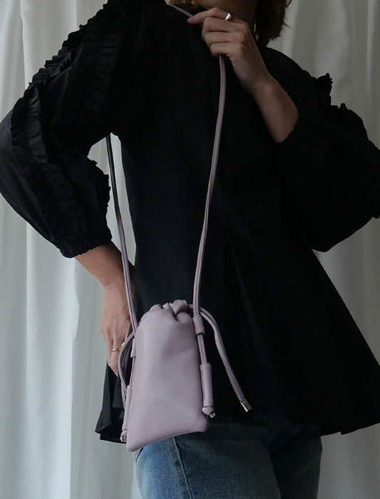 巾着ポシェット