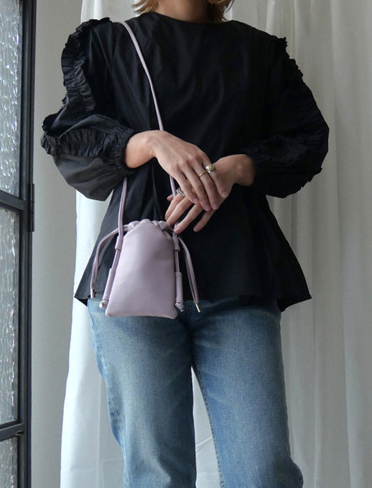 巾着ポシェット