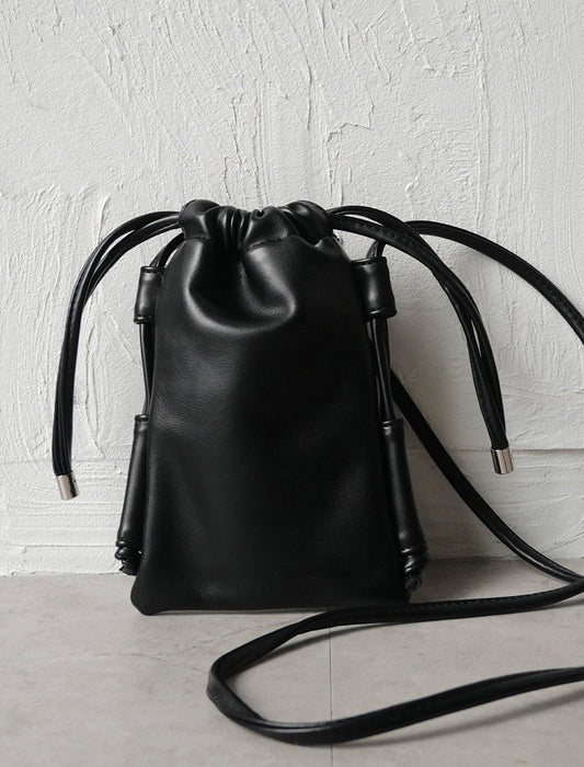 巾着ポシェット