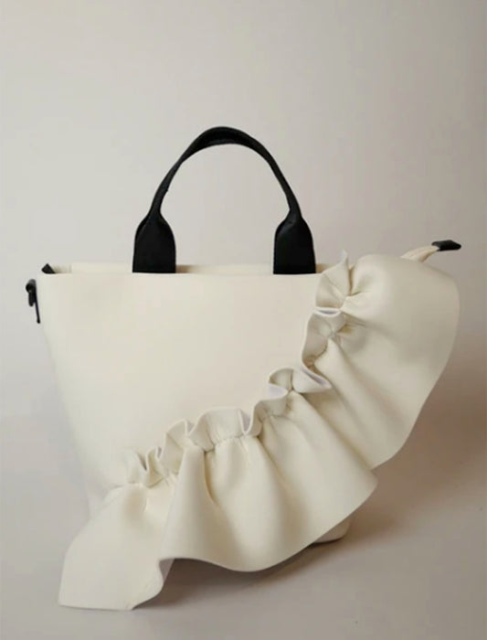 ネオプレン フリル トート