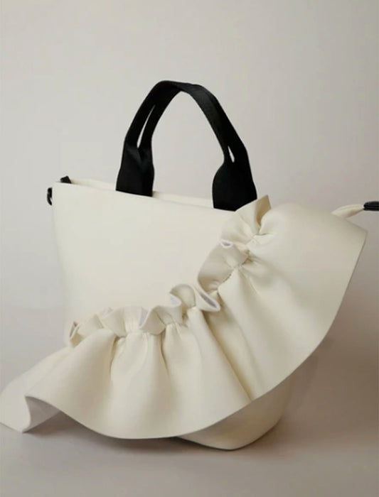 ネオプレン フリル トート