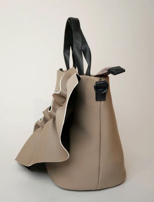 ネオプレン フリル トート