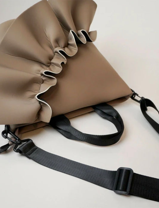 ネオプレン フリル トート