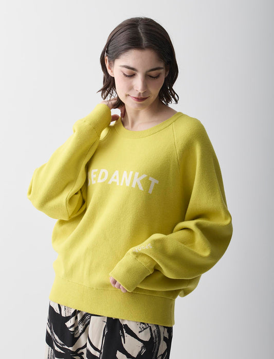 ＜Spoom＞ロゴジャカードニット