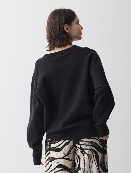 ＜Spoom＞ロゴジャカードニット