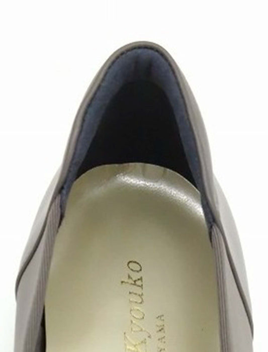 【メーカー直送(送料込)】＜Miss Kyouko＞4 撥水ストレッチスリッポン