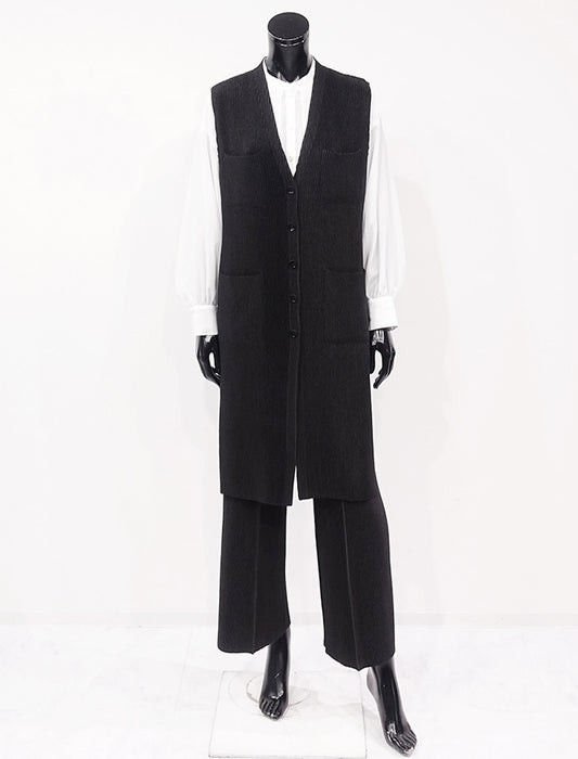 ＜SPECCHIO＞シャトルプリーツ 2wayワンピースベスト