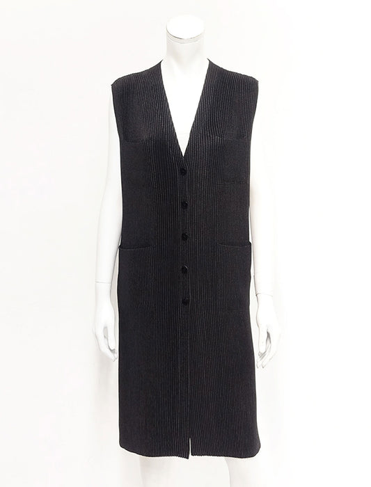 ＜SPECCHIO＞シャトルプリーツ 2wayワンピースベスト
