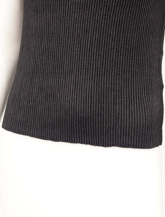 ＜SPECCHIO＞シャトルプリーツ ボトルネックプルオーバー / 半袖