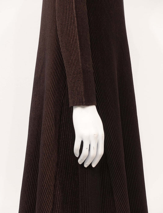 ＜SPECCHIO＞シャトルプリーツ Aラインドレス / 長袖