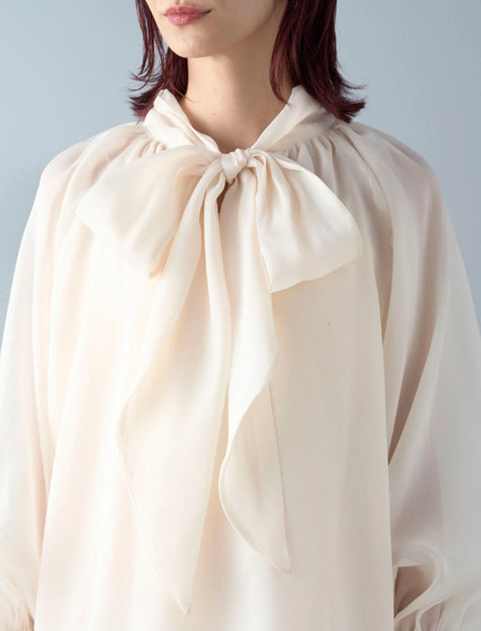 ビッグリボンブラウス