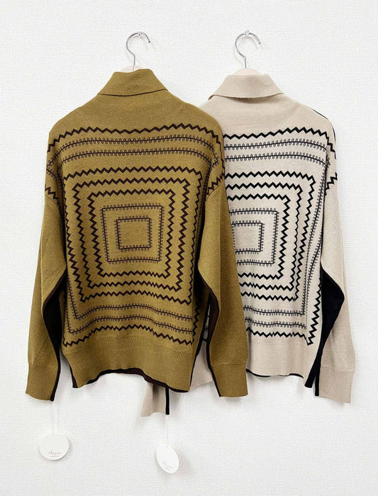 ジオメトリックプルオーバー