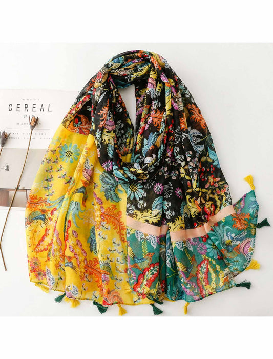 アートカラフルスカーフ