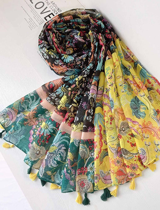 アートカラフルスカーフ