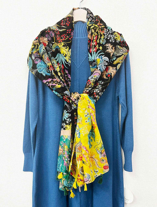 アートカラフルスカーフ