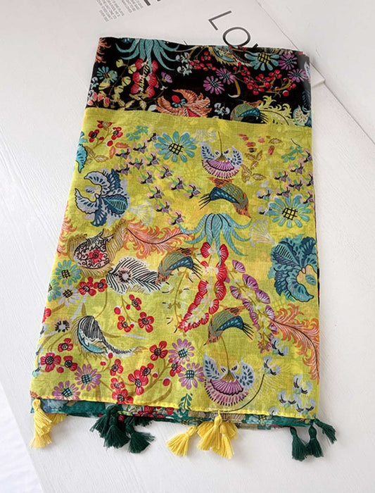 アートカラフルスカーフ