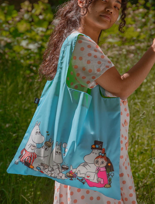 【近日入荷】＜LOQI＞ムーミン/ファミリーリサイクルバッグ　※12月中旬入荷予定