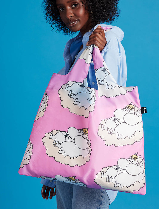 ＜LOQI＞ムーミン/クラウドリサイクルバッグ