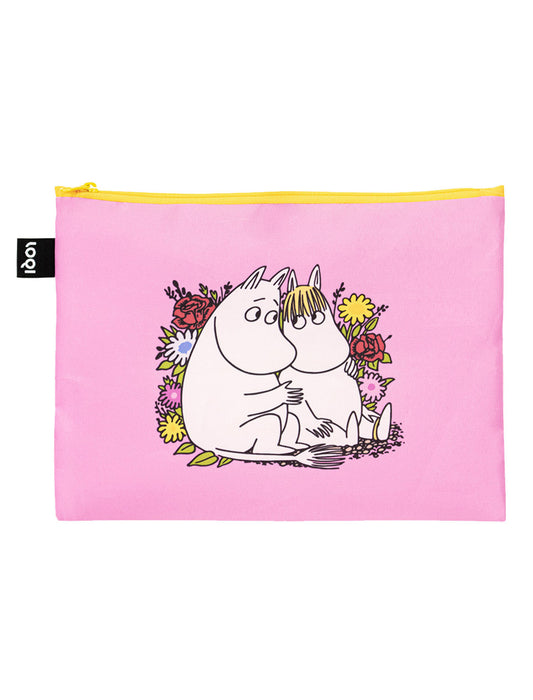 ＜LOQI＞ムーミン/トゥゲザーリサイクルジップポケット