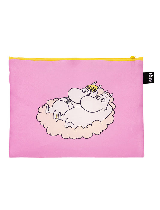 ＜LOQI＞ムーミン/トゥゲザーリサイクルジップポケット