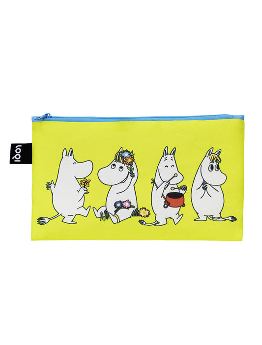 ＜LOQI＞ムーミン/トゥゲザーリサイクルジップポケット