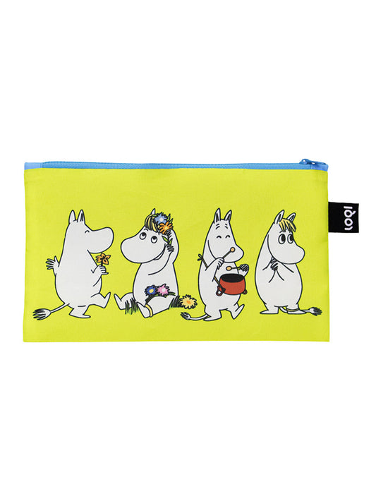 ＜LOQI＞ムーミン/トゥゲザーリサイクルジップポケット