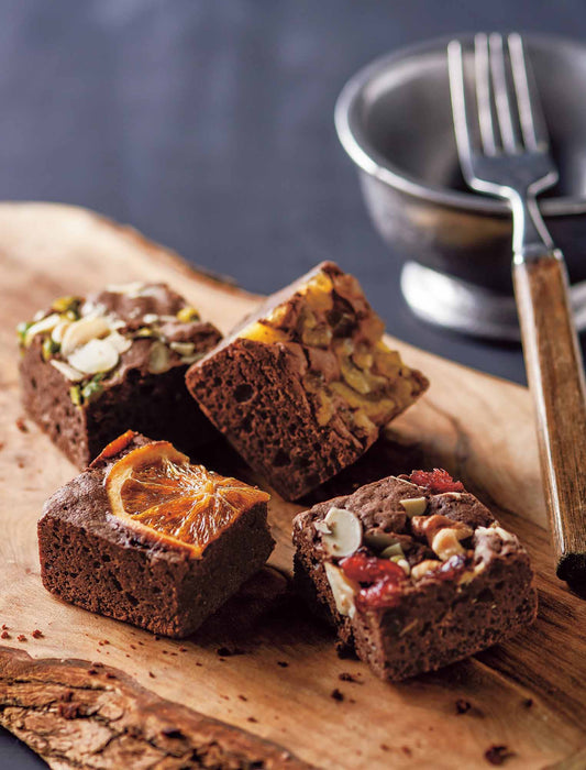 【受注】ホシフルーツナッツとドライフルーツの贅沢ブラウニー（１２個入り）