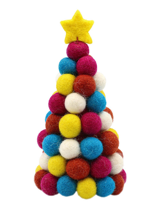 フェルトポンポンツリー