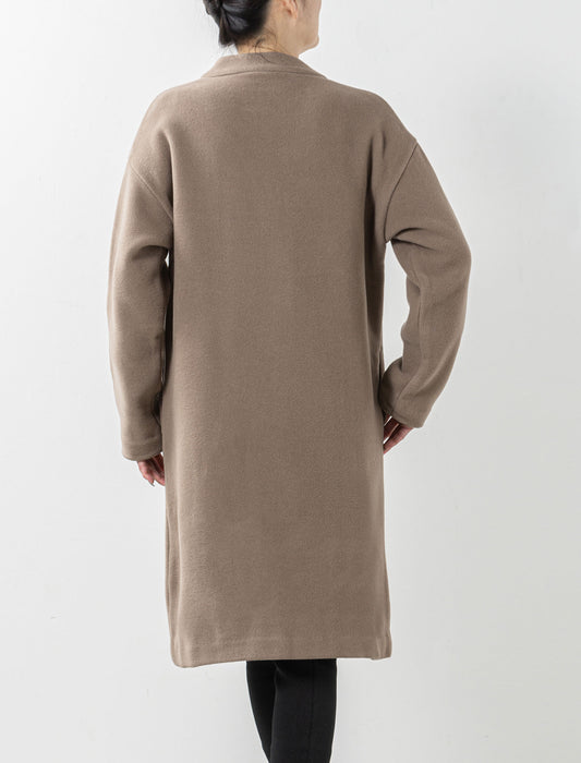 ＜Northmallオリジナル＞ノーカラーコート