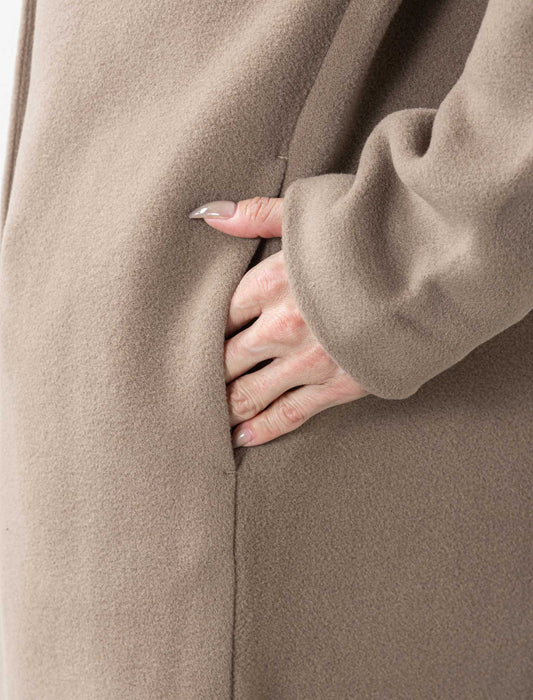 ＜Northmallオリジナル＞ノーカラーコート